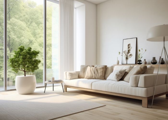 Modern living room interior design
